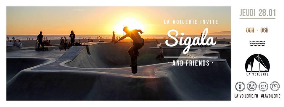 La Voilerie / SIGALA le 28/01/16 au Light Club