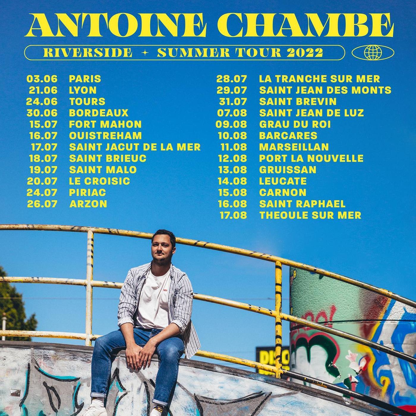 Antoine Chambe Summer Tour 2022