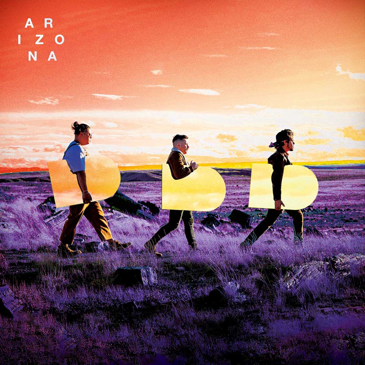 Le trio A R I Z O N A invite le francais Vall pour un remix sur son Album éponyme