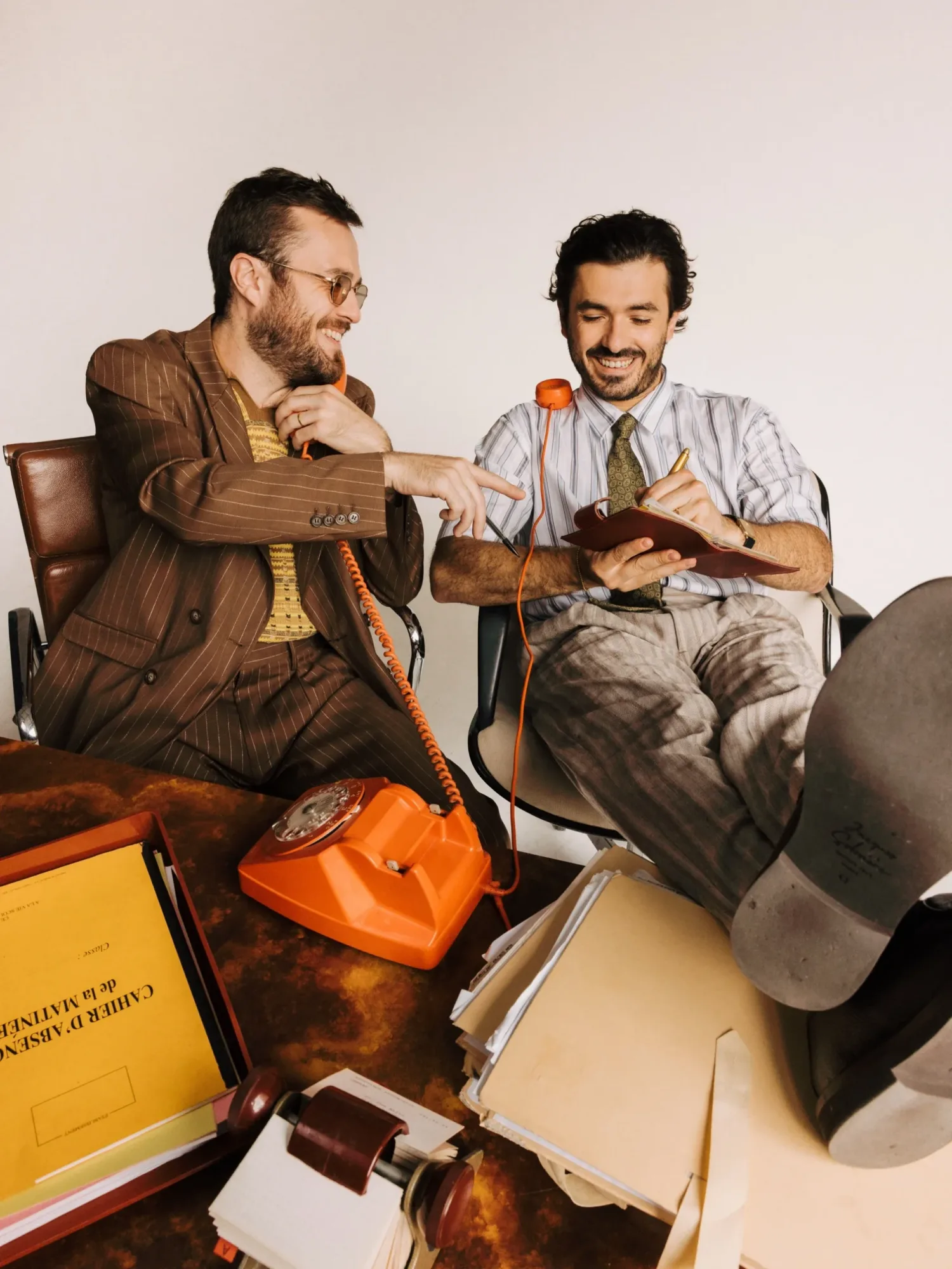 Le duo francais Bon Entendeur, Arnaud Bonet et Pierre Della Monica