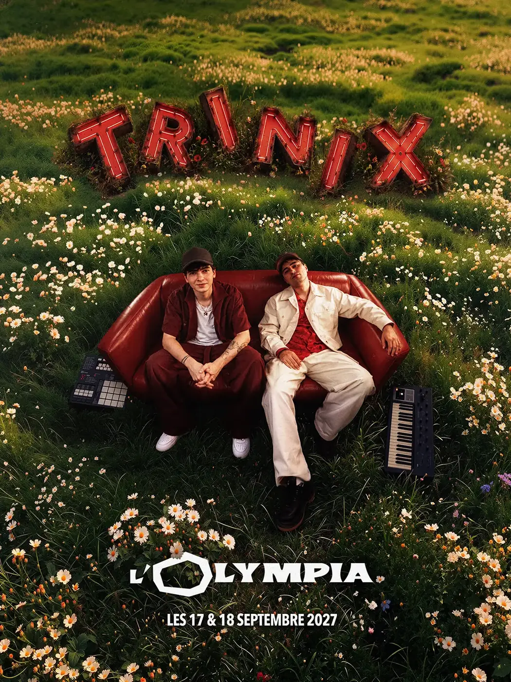 Trinix de retour à l'Olympia pour deux soirs en septembre 2027